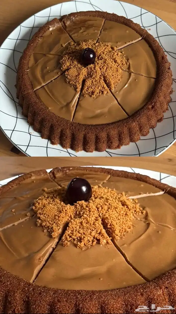 تارت لوتس عمل منزلي 0