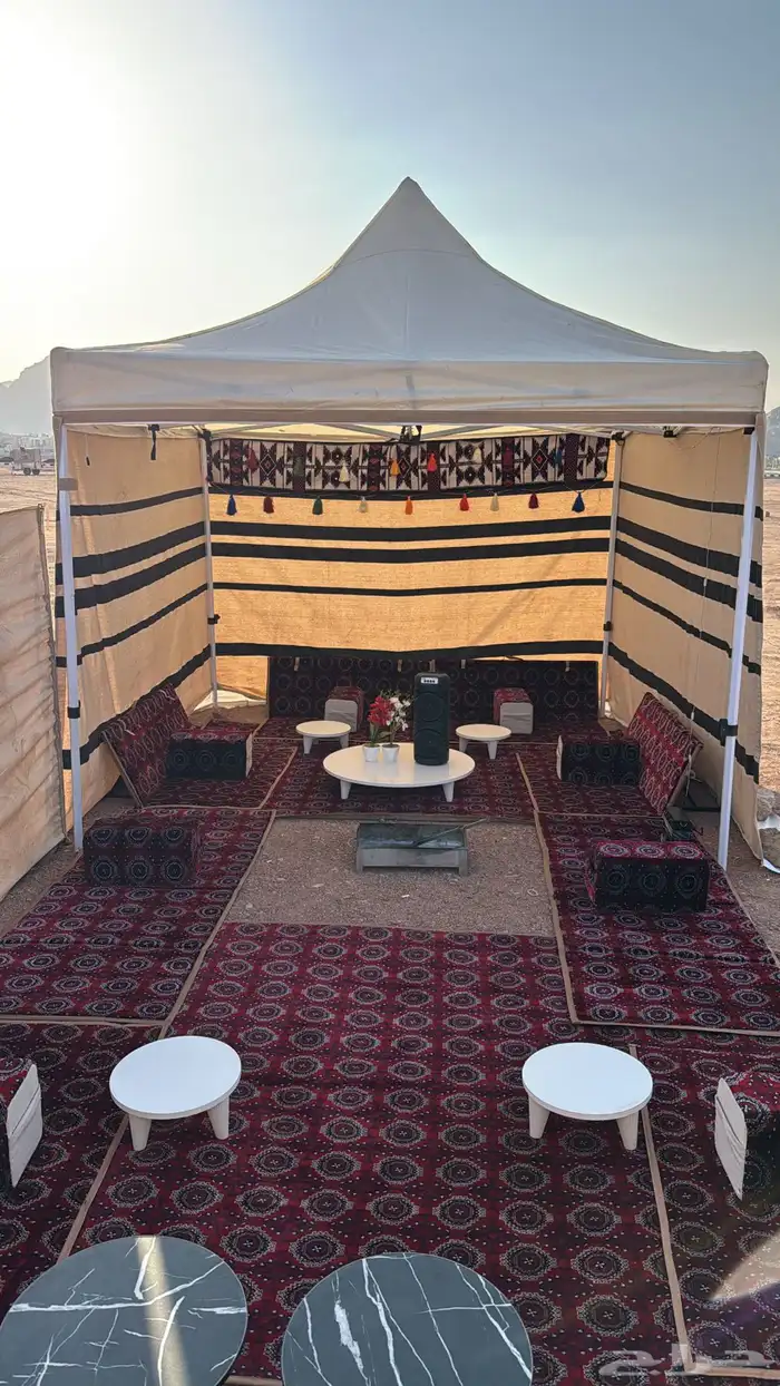 جلسات مع خيمة للإجار اي موقع تختاره 8