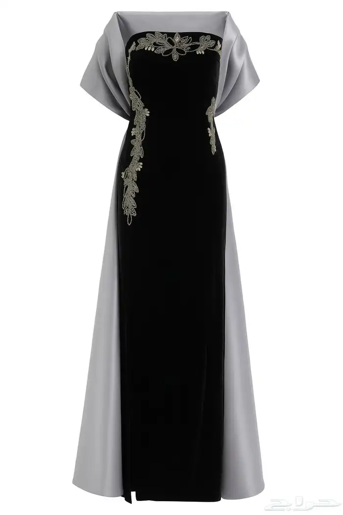 فستان سهرة جميل في اللبس لبسة وحدة مقاس ميديم 1