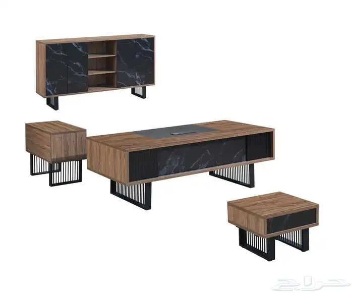 مكتب طقم دولاب خشب دولاب حيدد. 15