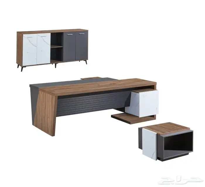 مكتب طقم دولاب خشب دولاب حيدد. 16