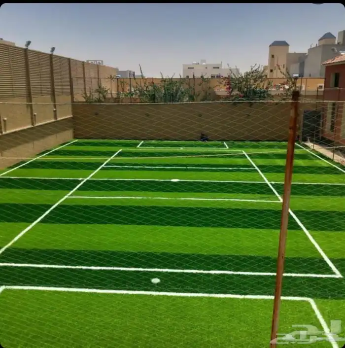 نجيل صناعي اخضر وملون 7