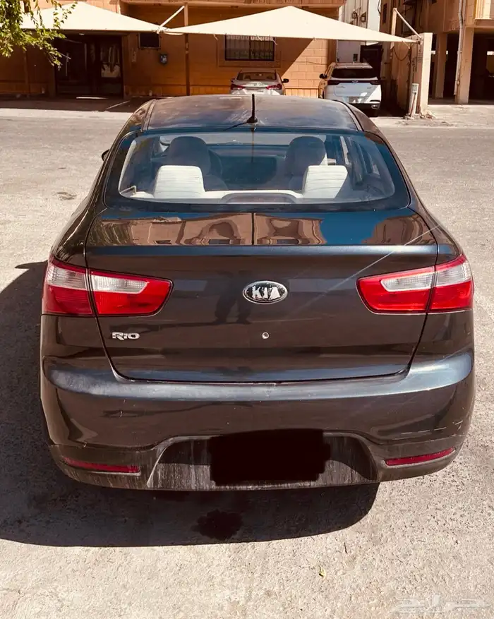 كيا ريو 2013 نظيفة بالدمام 12