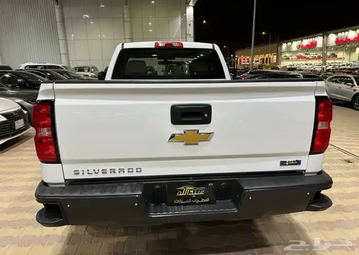 شيفروليه سلفرادو موديل 2018 بدون دبل نضيف جدا 15