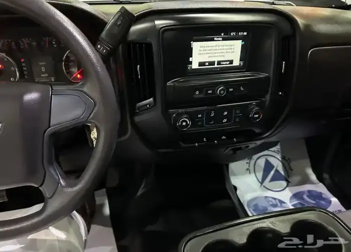 شيفروليه سلفرادو موديل 2018 بدون دبل نضيف جدا 10