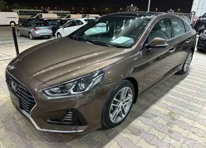 هيونداي سوناتا موديل 2018 فل كامل نضيف جدا 0