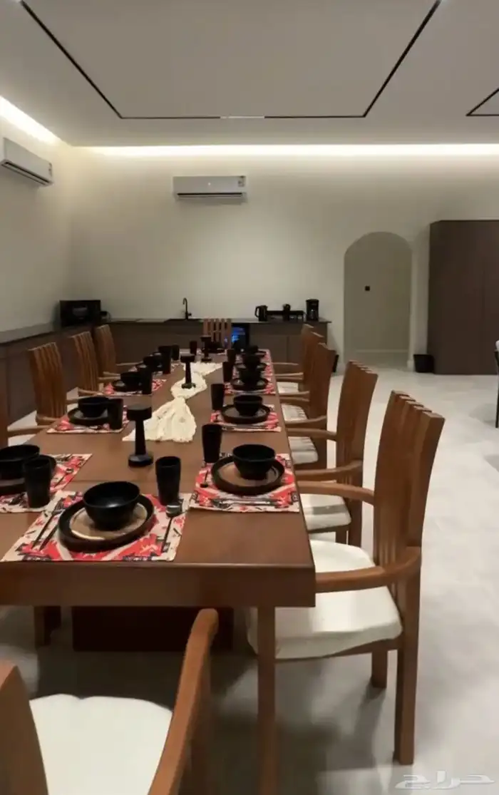 كراسي و طاولات خارجيه خشب زان للبيع مستعجل 5