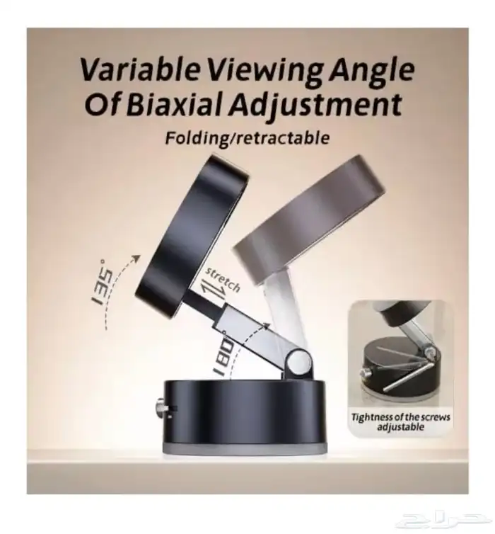 حامل الجوال الذكي بالهواء بدون غراء 1