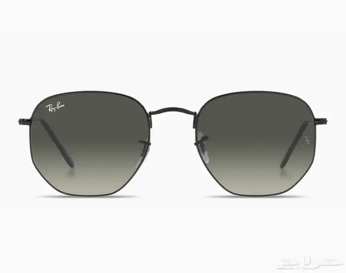 نظارة شمسية براند راي بان اسود مستعمل 0