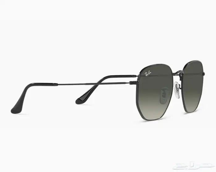 نظارة شمسية براند راي بان اسود مستعمل 3