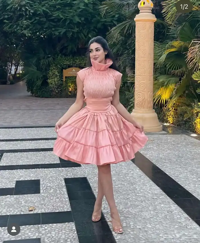 فستان تصميم منيرة العمر 3