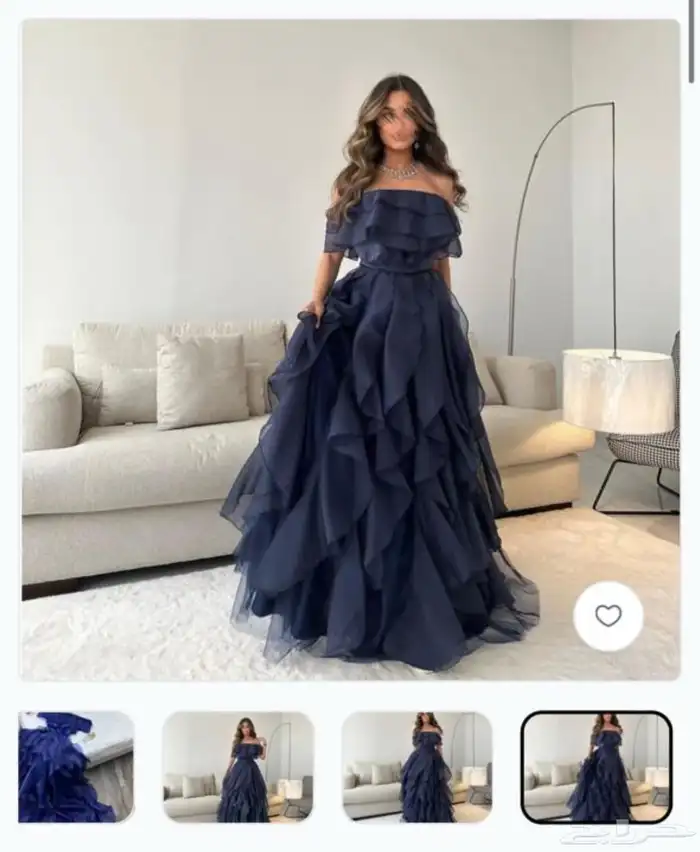 فستان كحلي للبيع 0