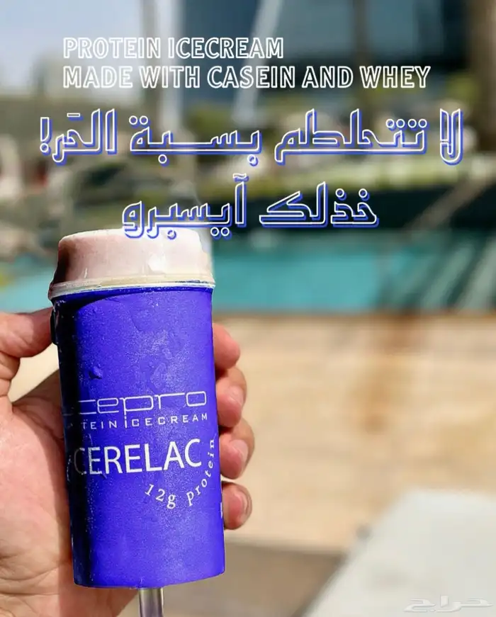 توريد آيسكريم بالبروتين (جملة فقط) 5