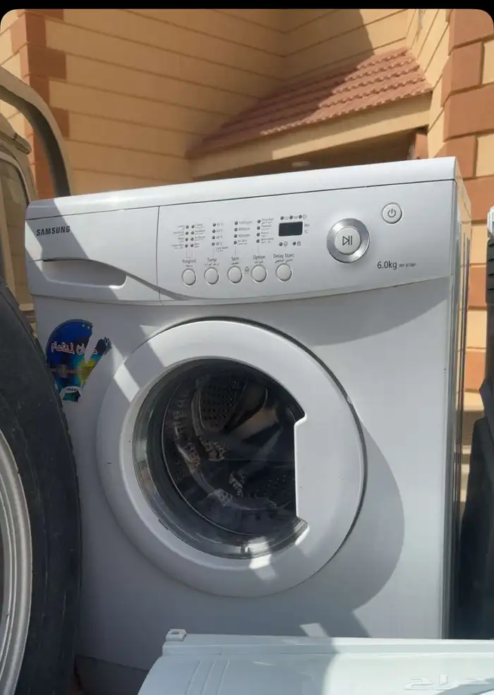 غسالة سامسونج 6 كيلو امامية ترا قيمته فوق 1500 جديده 0