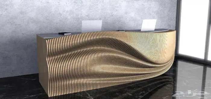 كاونترات   ريسبشن برامترك ديزاين 4