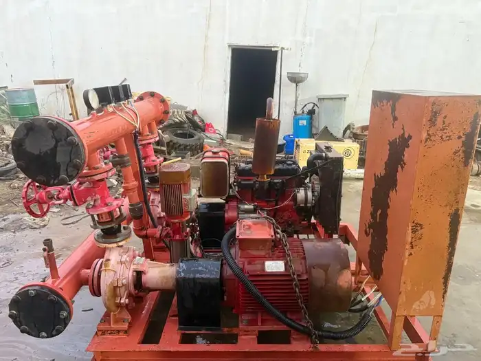 مضخة حريق ثلاثيه 1