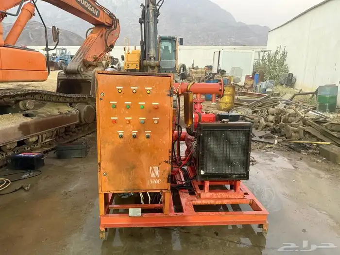 مضخة حريق ثلاثيه 0