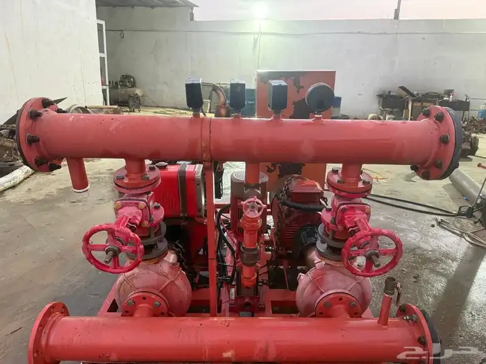 مضخة حريق ثلاثيه 2