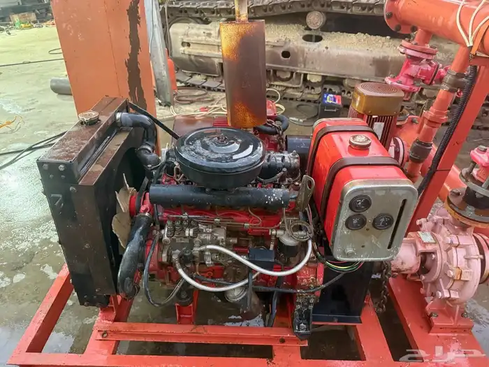 مضخة حريق ثلاثيه 3