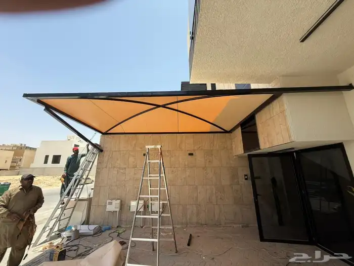 حداد مظلات وسواتر 1