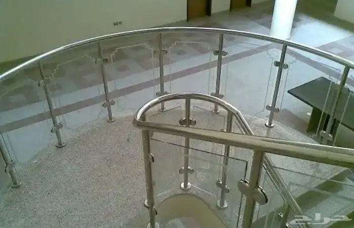 درابزين أستيل زاوية لمسه وكاله 1