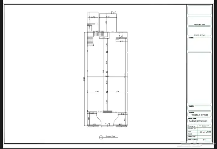 رفع مساحي وتمتير شقق وفلل ومعارض 1