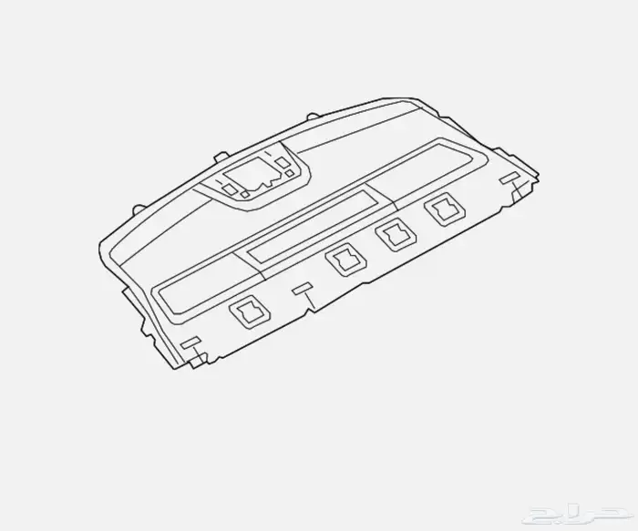 غطاء صندوق خلفي مكسيما 2009-2014 أصلي وكالة 12