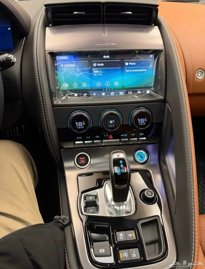 للبيع جاكور F-Type 75 موديل 2024 اصفار V8 وارد كندا 9