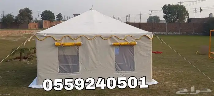 خيمة المنزل الملكية - خيام بدون اطناب و حبال 9