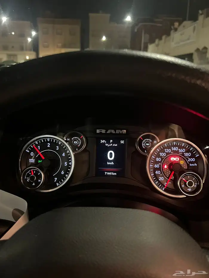 دوج رام 2021ماشي72000 2500HEMIللوحة كويتية 2
