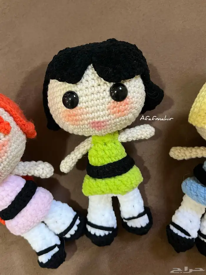 كروشيه ألعاب فتيات القوة - ميدالية - هدايا - توزيعات 3