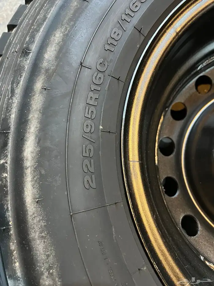 كفرات شاص مقاس 225.95.16اتاريخ 2023منزله اخوالحديد 4