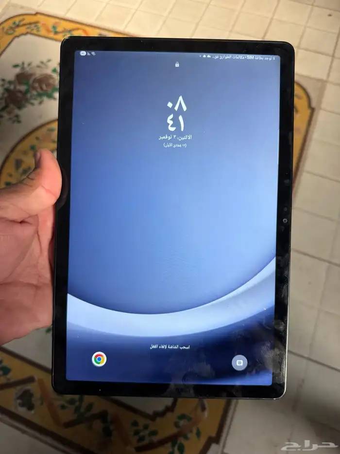تابلت سامسونج A9plus يكترونه لسه جديد ما استخدم غير ساعتين 2