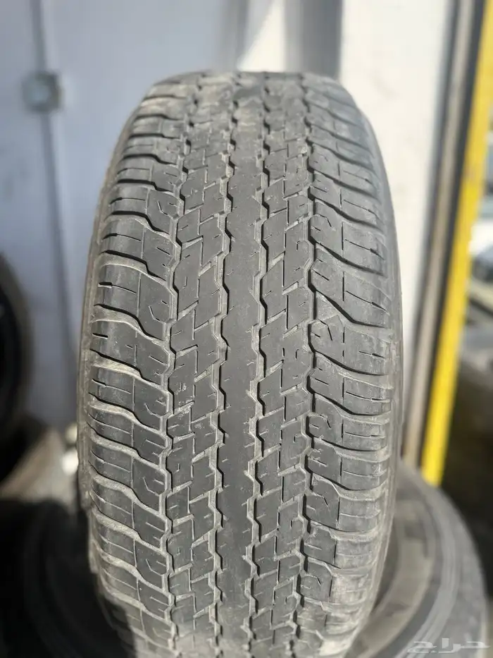 كفرات دنلوب شبةجدد 225 65 17 ت 24 15 سبوع رافور cs75 وغيرها 0