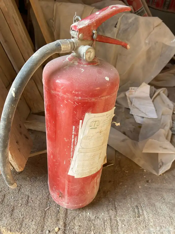 طفاية حريق العدد 2من المقاس الكلير 2من الحجم الصغير 0