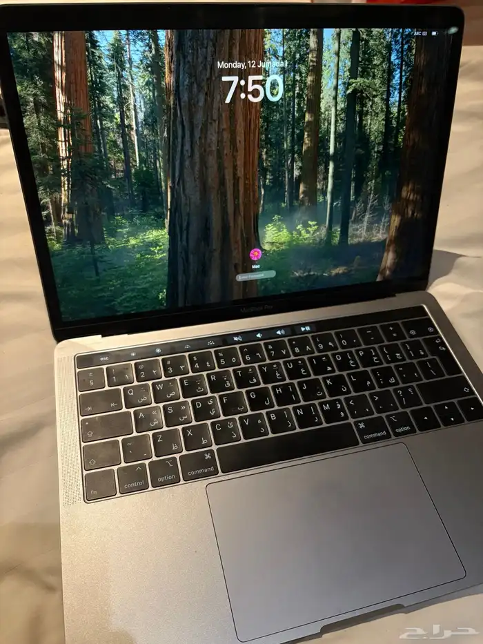 ماك بوك برو تتش بار 0