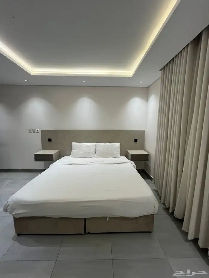 شقه غرفتين مفروشة للايجار الشهري حي السنابل 1