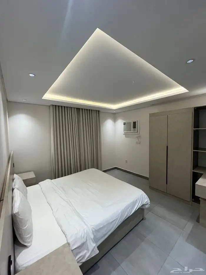 شقه غرفتين مفروشة للايجار الشهري حي السنابل 0