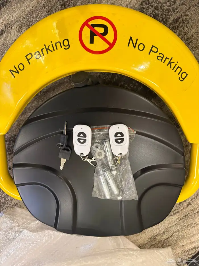 حاجز مواقف السيارات مانع للوقوف قفل المواقف جهاز الباركينج 1