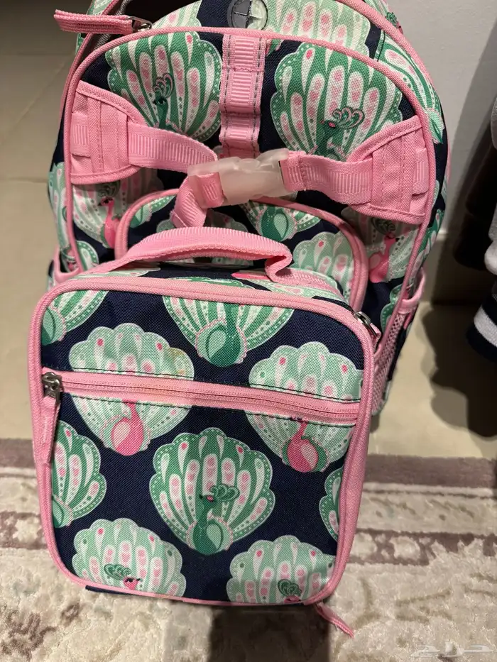 شنطه مع اللانش بوكس من بوتري بارن 0