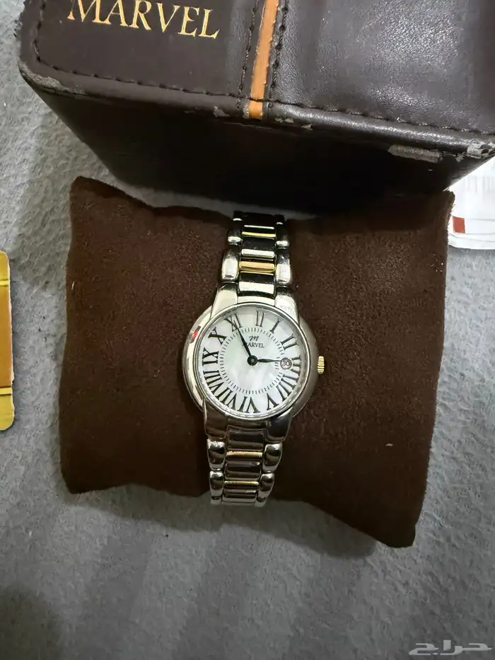 ساعة مارفل سويسري نسائية نظيفة جدا 1