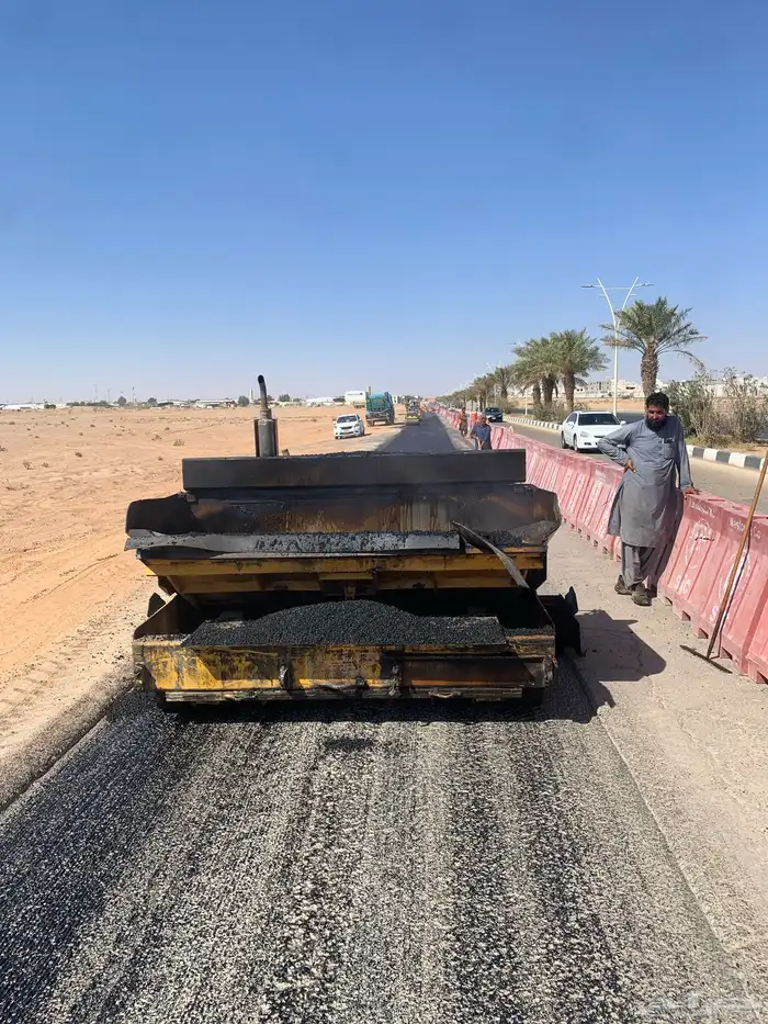 فرادة اسفلت صغيرة للايجار 1