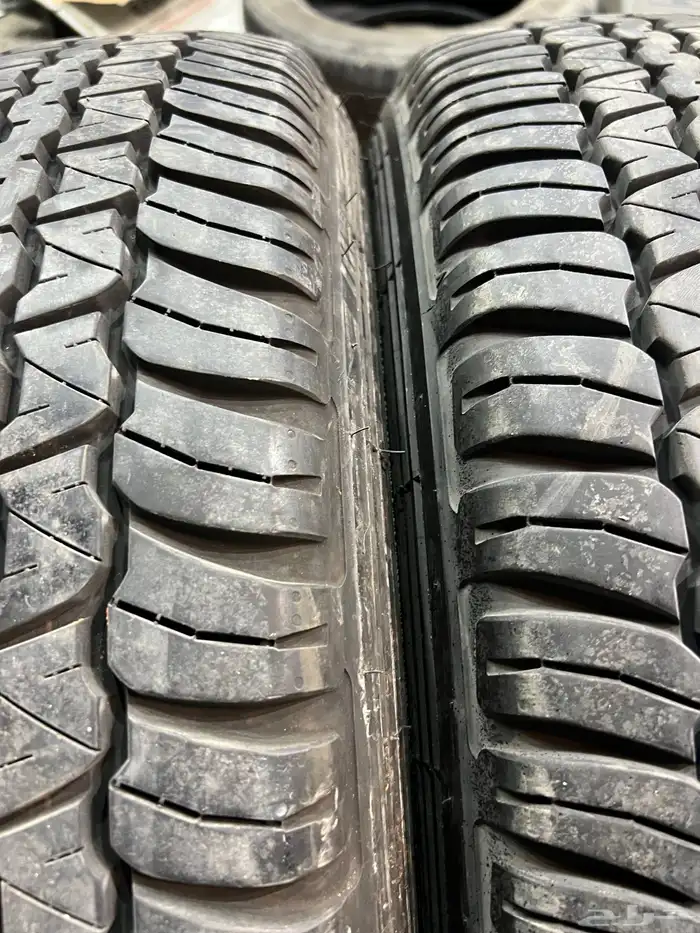 كفرات دنلوب مقاس 245 75 17 تاريخ 23 كفرات شبه الجديد 20