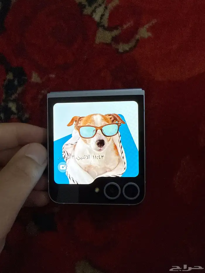 سامسونج زد فليب جوال زيرو استخدام قليل جدا 2