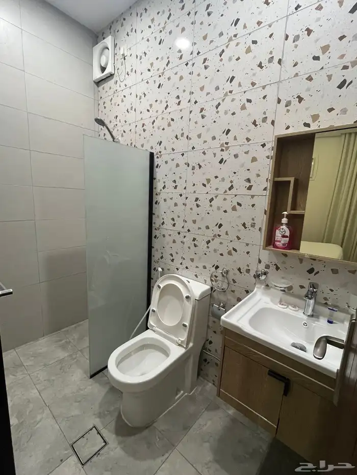 شقه غرفتين مفروشة للايجار الشهري حي السنابل 6