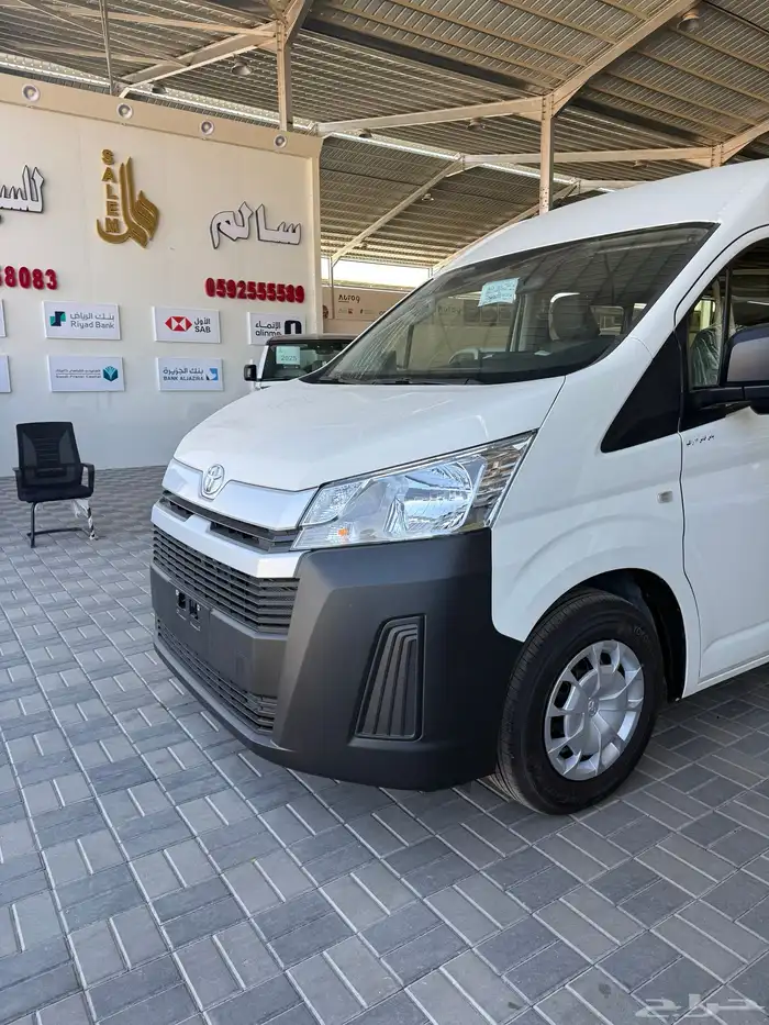 باص تويوتا هايس ركاب بنزين 6 سلندرقير عادي 1