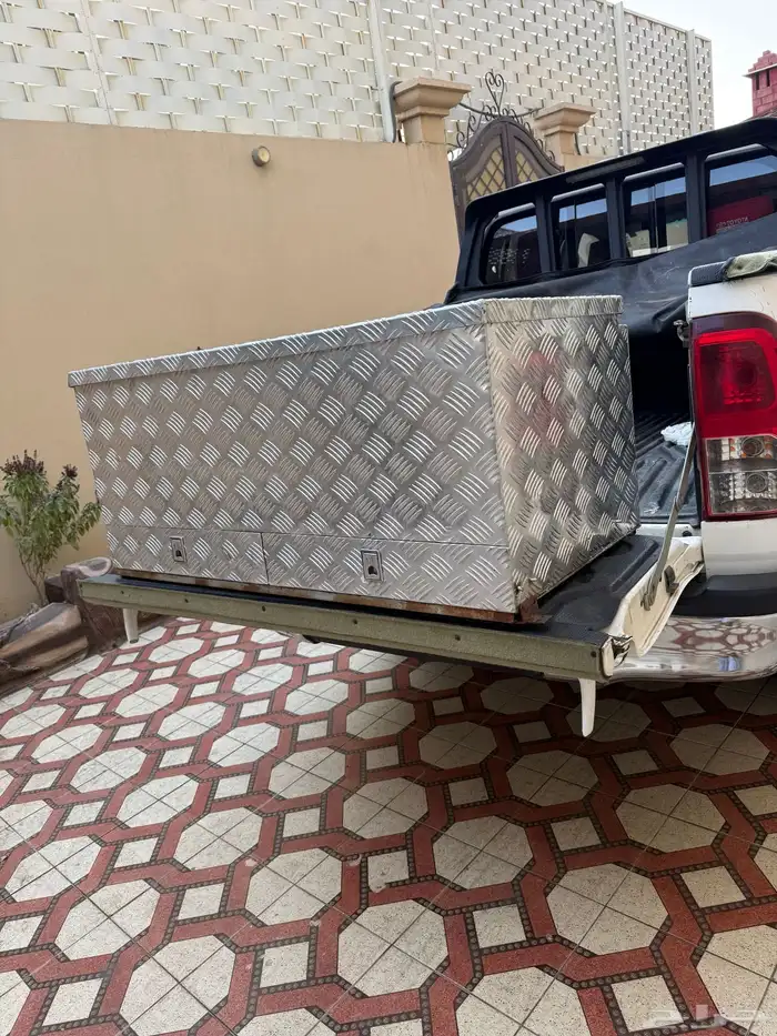 صندوق عزبة المنيوم فاخر شغل القصيم 2