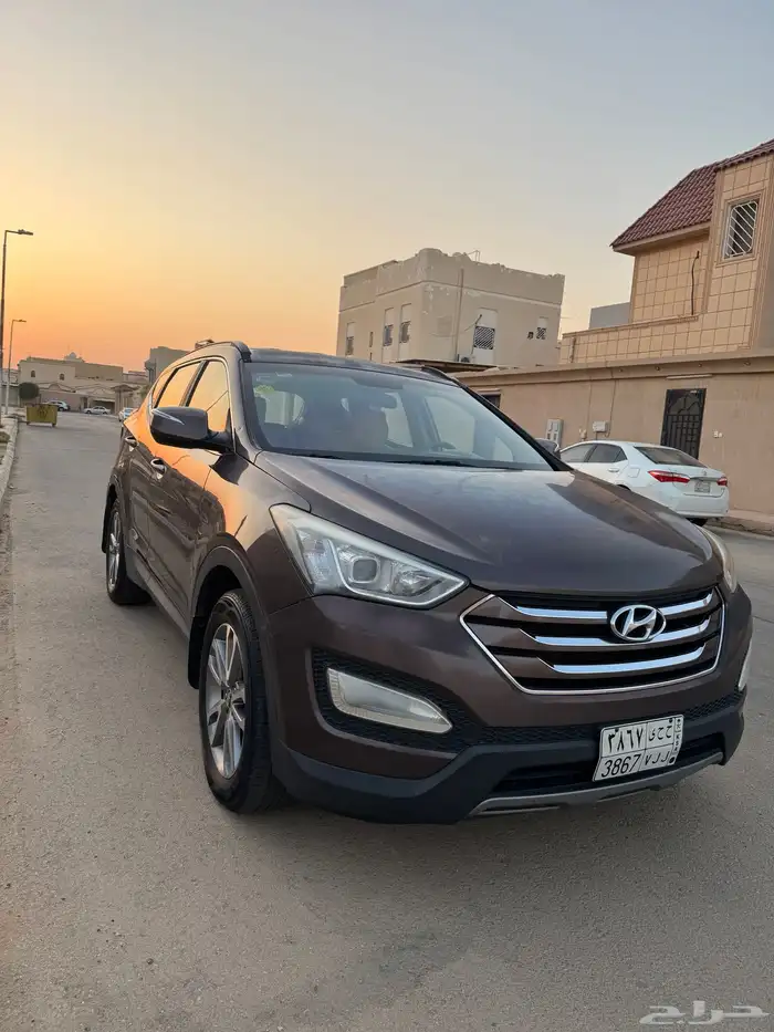 هيونداي سنتافي 2014 نظيف اربعه سلندر اقتصادي 2