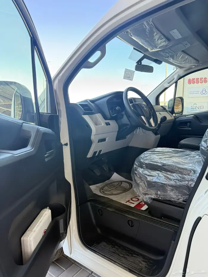 باص تويوتا هايس ركاب بنزين 6 سلندرقير عادي 8