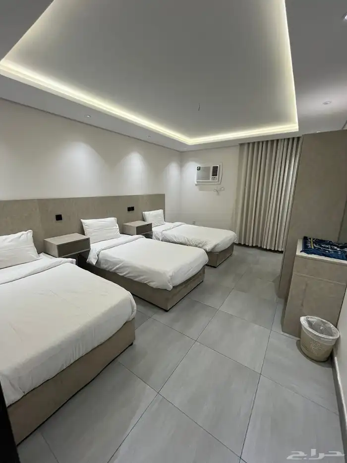 شقه غرفتين مفروشة للايجار الشهري حي السنابل 2